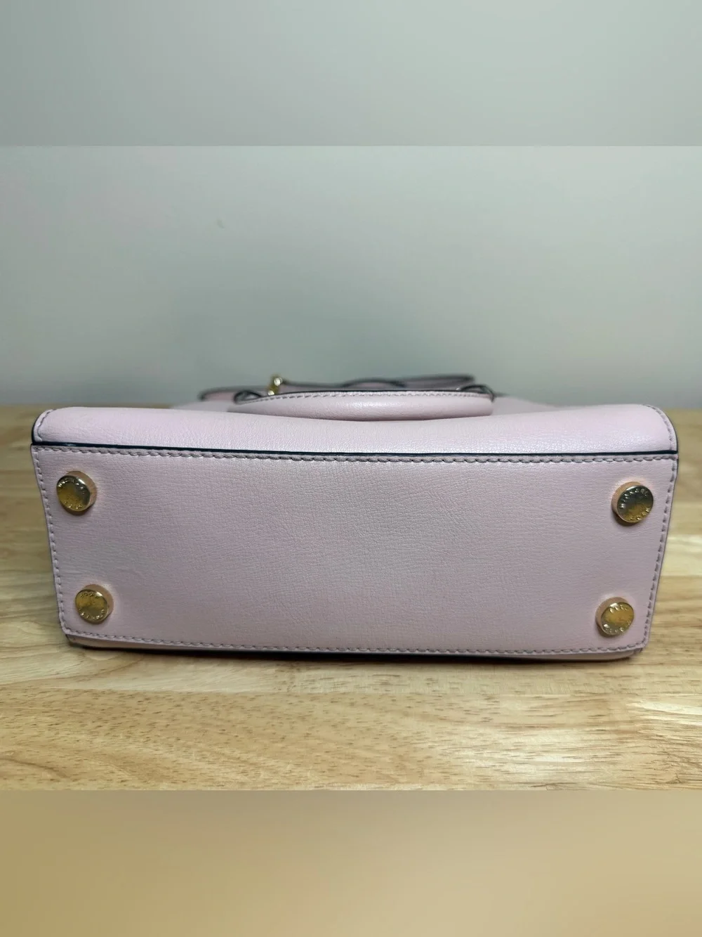 Michael Kors Ellis Small Leather Satchel Blush Pink EUC $298